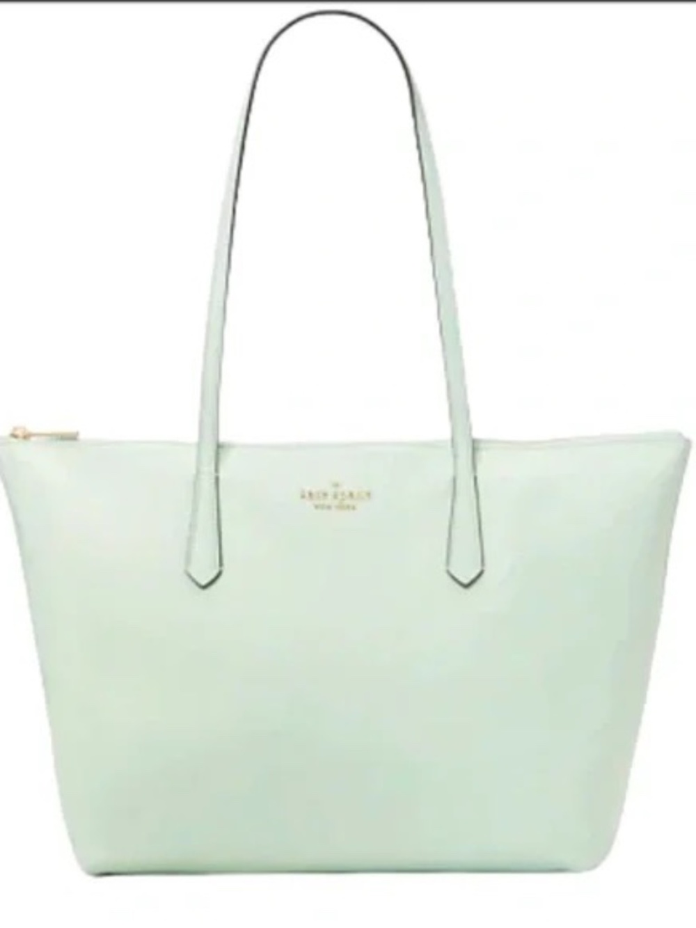 Kate Spade New York Kitt large nylon tote bag in Crystal Blue - Picture 1 of 6